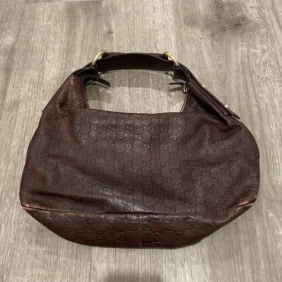Gucci Horsebit Leather Hobo Bag - Picture 3 of 3